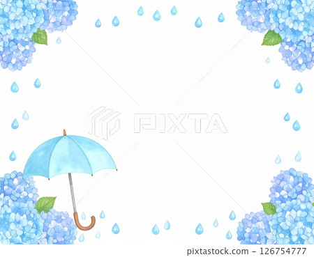 Rainy season frame material 126754777