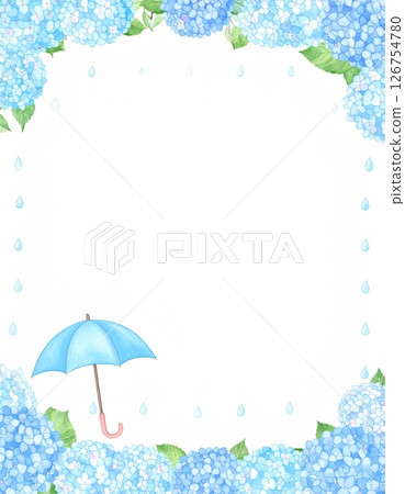 Rainy season frame material 126754780
