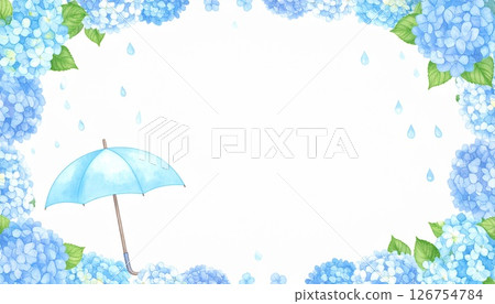 Rainy season frame material 126754784
