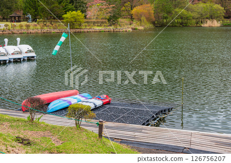 Lake Tateshina after the rain [Chino City] 126756207