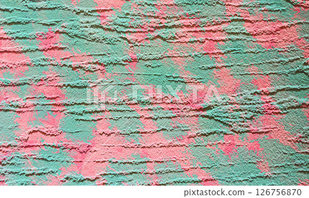 pink and green  turqouise  grunge texture background 126756870