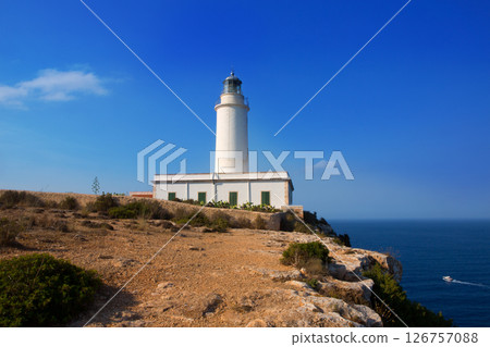 Formentera La Mola lighthouse near Ibiza Formentera La Mola lighthouse near Ibiza 126757088