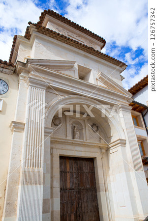 Canete Cuenca San Julian church in Spain Castilla 126757342