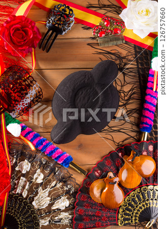 Bullfighter and flamenco typical from Espana Spain torero Bullfighter and flamenco typical from Espana Spain torero 126757660