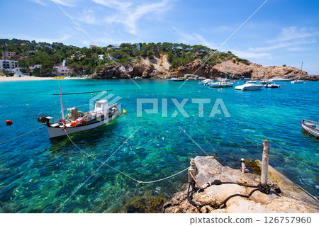 Ibiza Cala Vedella Vadella in Sant Josep at Balearics 126757960