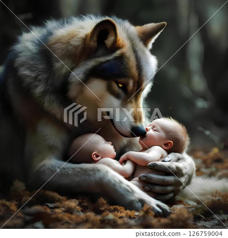 the wolf taking care of romulo and remo 1 126759004