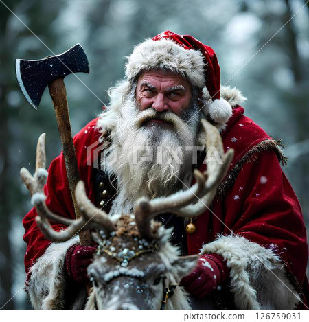 viking style santa claus 2 126759031