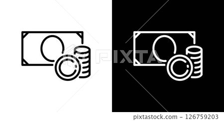 Money line icon 126759203