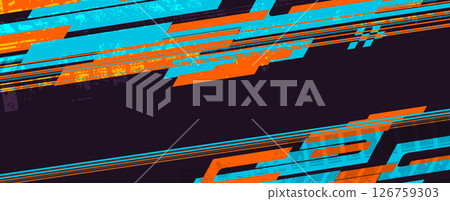 Abstract fast racing speed background 126759303