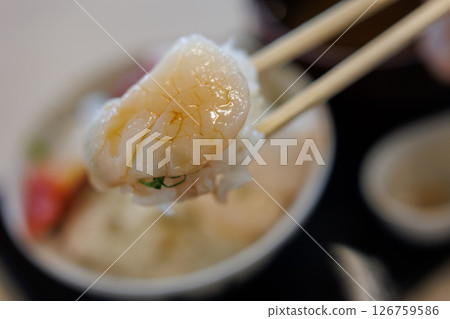 Wagamama Donburi Scallops (Iwate Kitasanriku Roadside Station) 126759586
