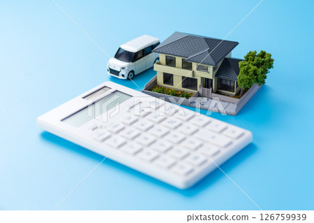 Houses, cars and calculators 126759939