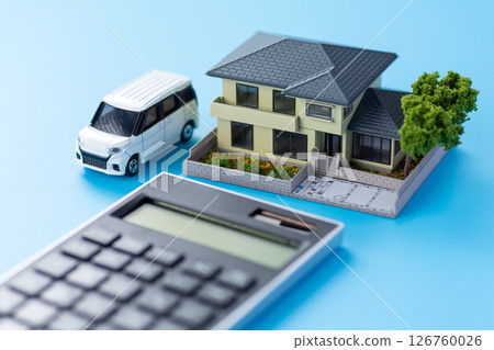 Houses, cars and calculators 126760026