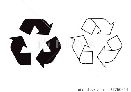 recycle, icon, ecology 126760844