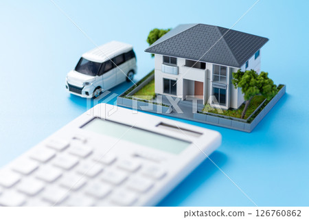 Houses, cars and calculators 126760862