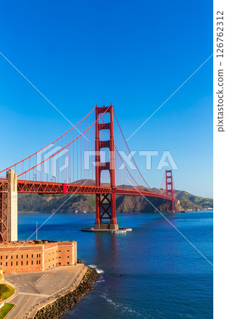 Golden Gate Bridge San Francisco from Presidio California 126762312