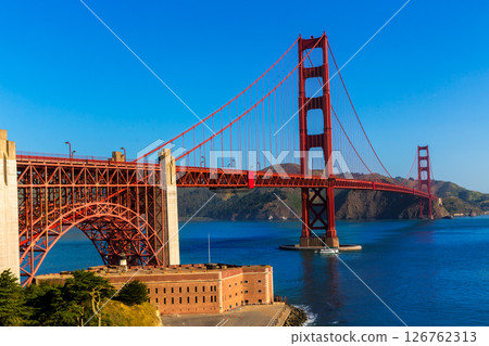 Golden Gate Bridge San Francisco from Presidio California 126762313