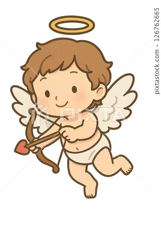 Angel illustration material 126762665