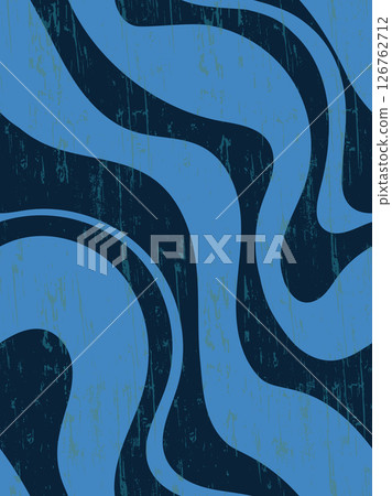 Simple textured waves. Monochrome abstract seamless pattern. Vector doodle graphic hand drawn illustration. Simple textured waves. Monochrome abstract seamless pattern. Vector doodle graphic hand drawn illustration. 126762712