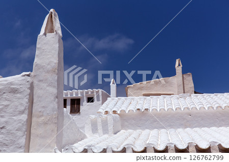 Binibequer Vell in Menorca Binibeca white village Sant Lluis 126762799