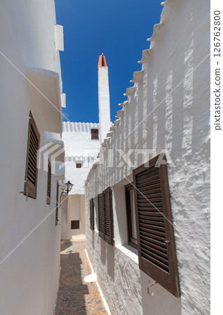 Binibequer Vell in Menorca Binibeca white village Sant Lluis 126762800