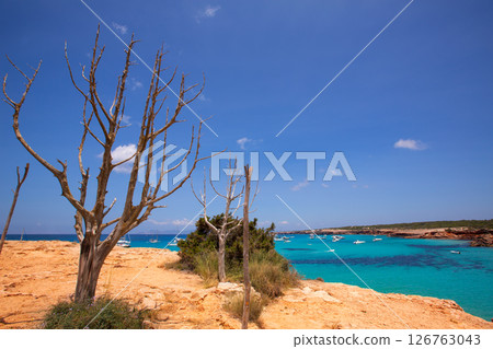 Formentera Cala Saona beach Balearic Islands 126763043