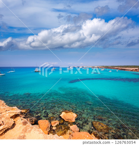 Formentera Cala Saona beach Balearic Islands 126763054