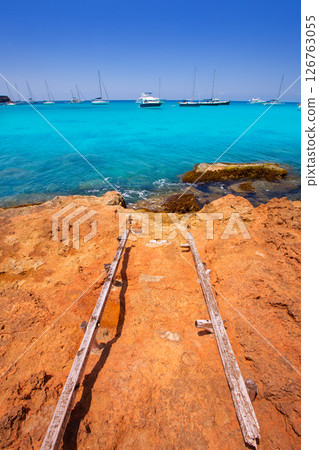 Formentera Cala Saona beach Balearic Islands Formentera Cala Saona beach Balearic Islands 126763055
