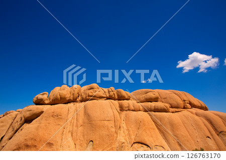 Joshua Tree National Park Jumbo Rocks Yucca valley Desert California 126763170