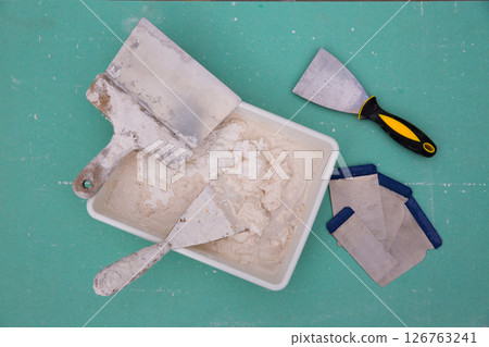 Platering tools for plaster like plaste trowel spatula 126763241