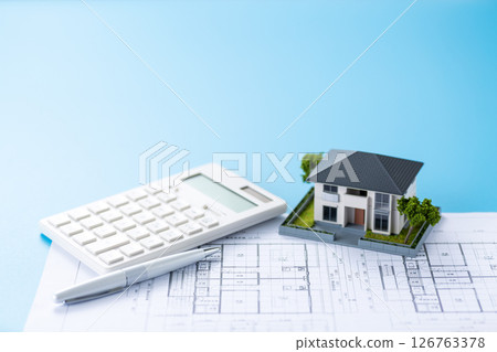 房屋、房屋規劃和計算器 126763378