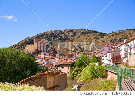 Alcala de la Selva in Teruel village near Virgen de la Vega Alcala de la Selva in Teruel village near Virgen de la Vega 126763391