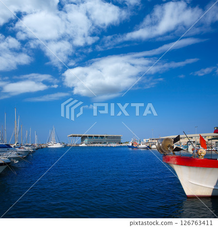 Denia marina boats in alicante Valencia Province Spain 126763411