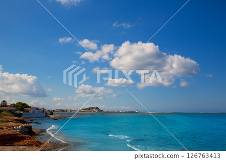 Denia las Rotas and Marineta Casiana beach at alicante 126763413