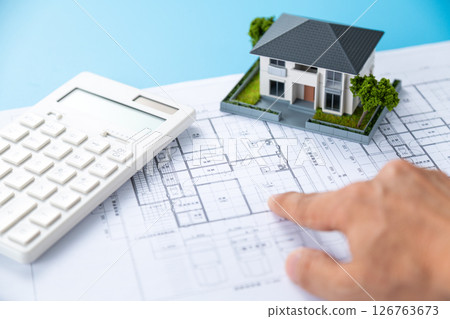 House, house plan and calculator 126763673