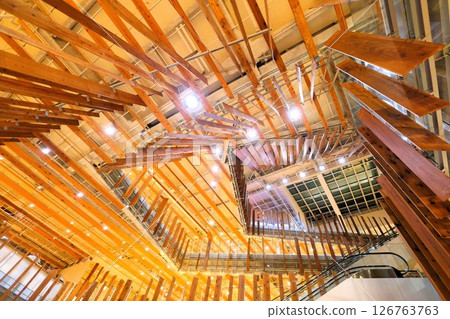 TOYAMA Kirari的開放式天花板空間 126763763