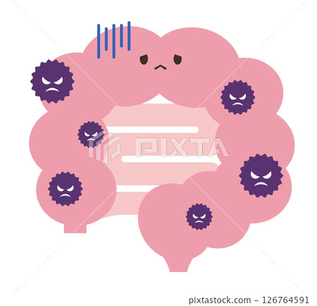 腸道環境不良的例子:壞細菌 腸道環境不良的例子:壞細菌 126764591