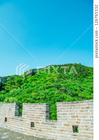 View from the Great Wall of China View from the Great Wall of China 126765332