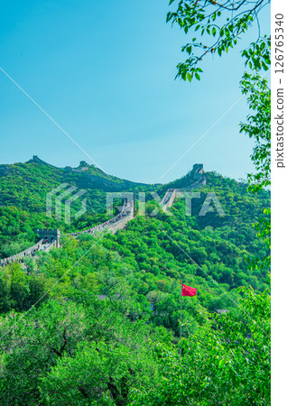 View from the Great Wall of China View from the Great Wall of China 126765340
