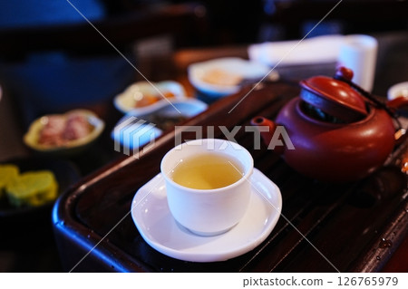 台灣台北台灣茶道茶及甜點 台灣台北台灣茶道茶及甜點 126765979