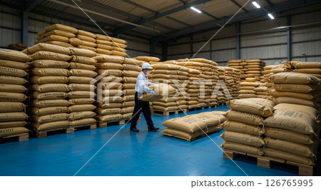 為釋放囤積大米而進行的倉庫工作的真實情況 為釋放囤積大米而進行的倉庫工作的真實情況 126765995