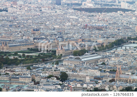 Paris, France View from the Eiffel Tower Paris, France View from the Eiffel Tower 126766835