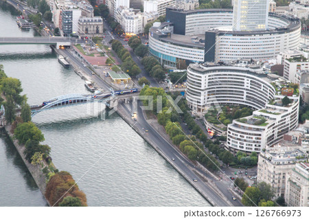 Paris, France View from the Eiffel Tower 126766973