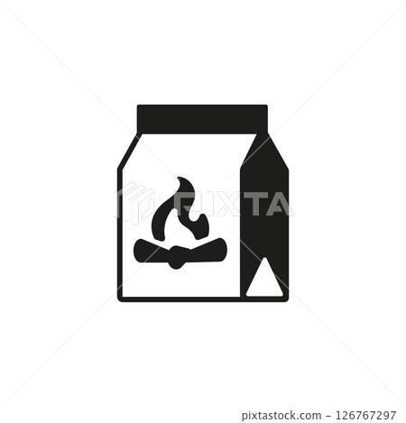 Firewood Bag Icon Firewood Bag Icon 126767297