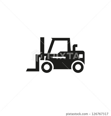 Forklift Icon 126767317