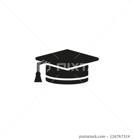 Graduation Cap Icon 126767324