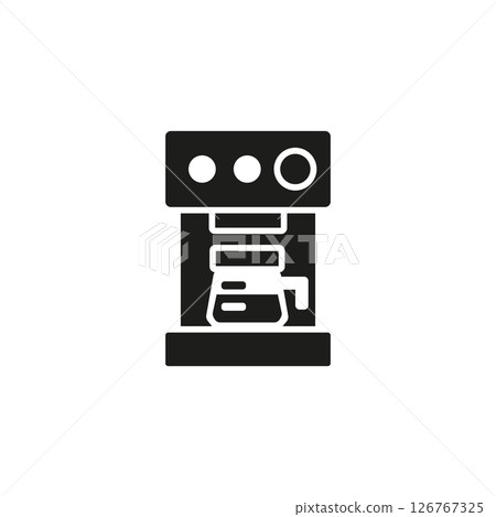 Coffee Machine Icon Coffee Machine Icon 126767325