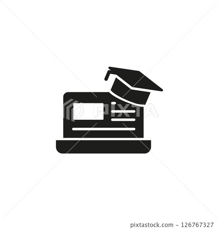 Online Education Icon 126767327