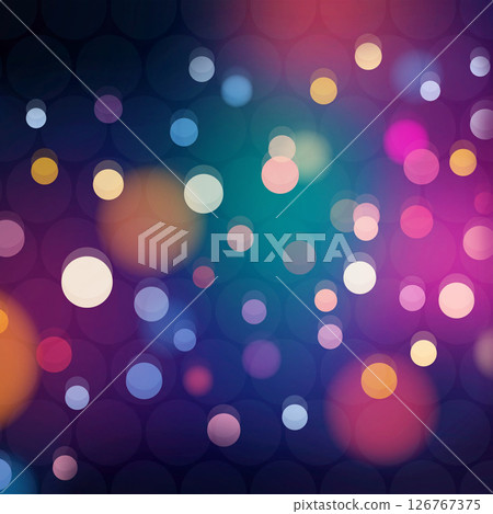 Bokeh background for banner, poster, holidays, celebrations, greetings, and various design works 126767375