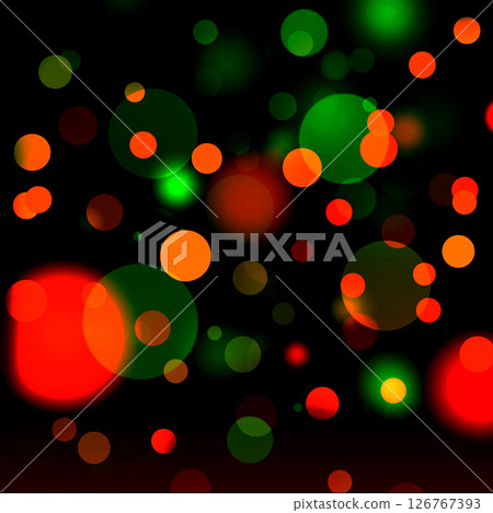 Bokeh background for banner, poster, holidays, celebrations, greetings, and various design works 126767393