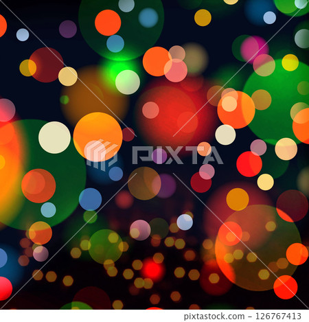 Bokeh background for banner, poster, holidays, celebrations, greetings, and various design works 126767413